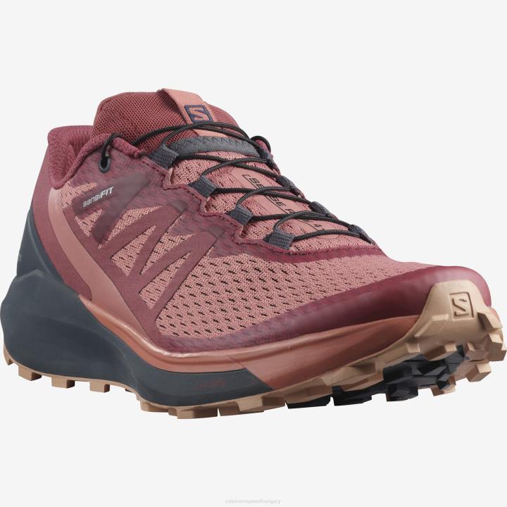 T8841551 Salomon téglapor-indiai tinta-sirocco női trail futócipő sense ride 4 brick dust-india ink-sirocco