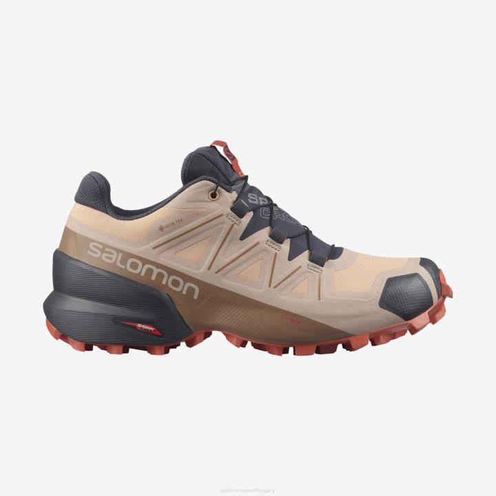 T8841559 Salomon sirocco-mousse-mecca narancs női futócipő speedcross 5 gore-tex sirocco-mousse-mecca narancs