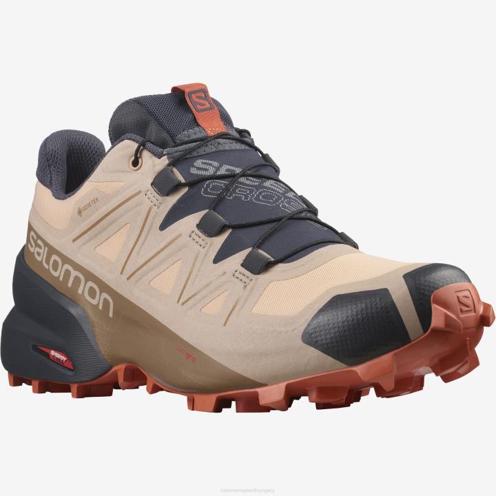 T8841559 Salomon sirocco-mousse-mecca narancs női futócipő speedcross 5 gore-tex sirocco-mousse-mecca narancs