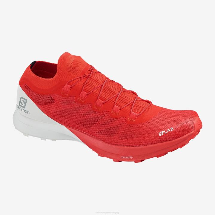 T8842301 Salomon verseny piros/fehér s lab sense 8 cipőverseny piros fehér
