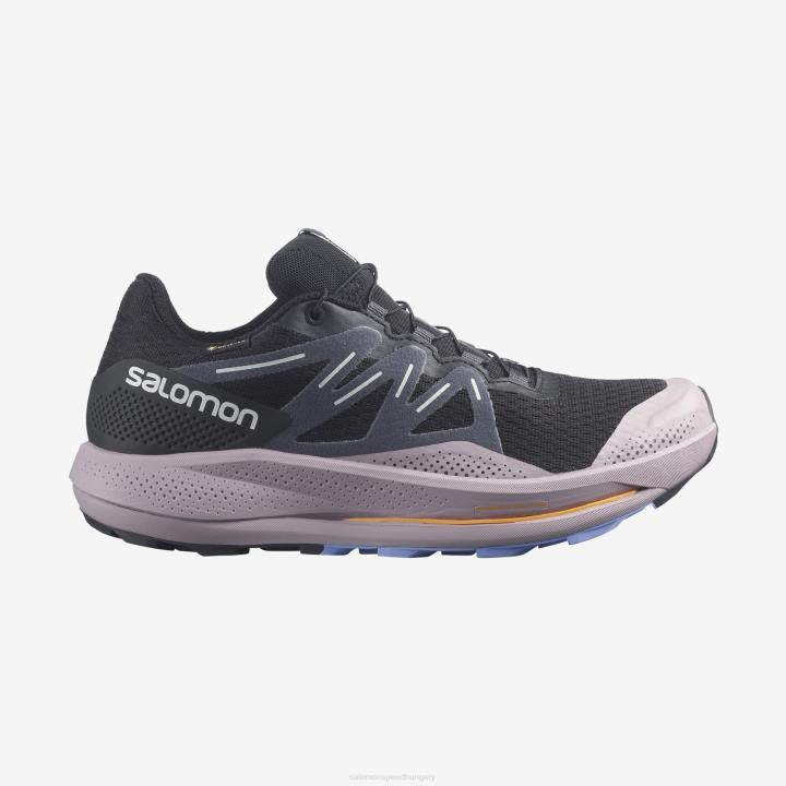 T8842306 Salomon fekete/fürj/lolit pulsar trail gtx női fekete fürj lolite