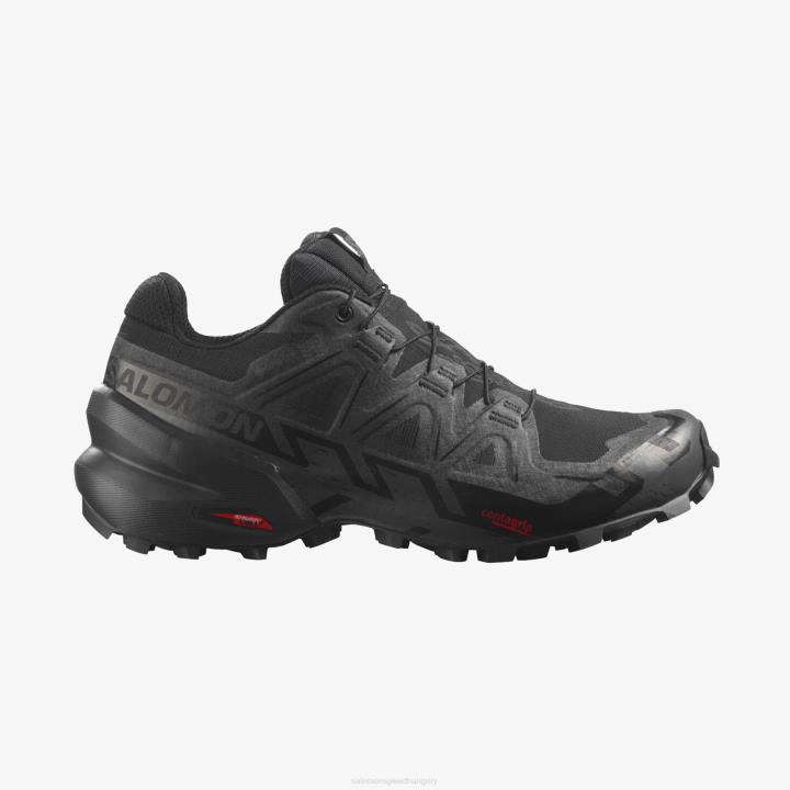 T8842311 Salomon fekete/fantom speedcross 6 gtx női fekete fantom