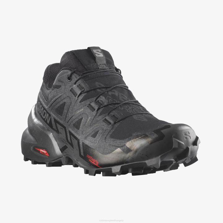 T8842311 Salomon fekete/fantom speedcross 6 gtx női fekete fantom