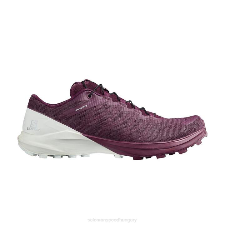 T8843470 Salomon szilva caspia-wht-datolyaszilva sense pro 4 w nyomravezető cipő szilva caspia-wht-persimon