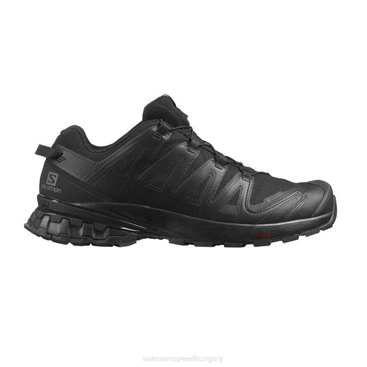 T8843474 Salomon fekete-fantom xa pro 3d v8 gore-tex w túracipő fekete-fekete-phantom