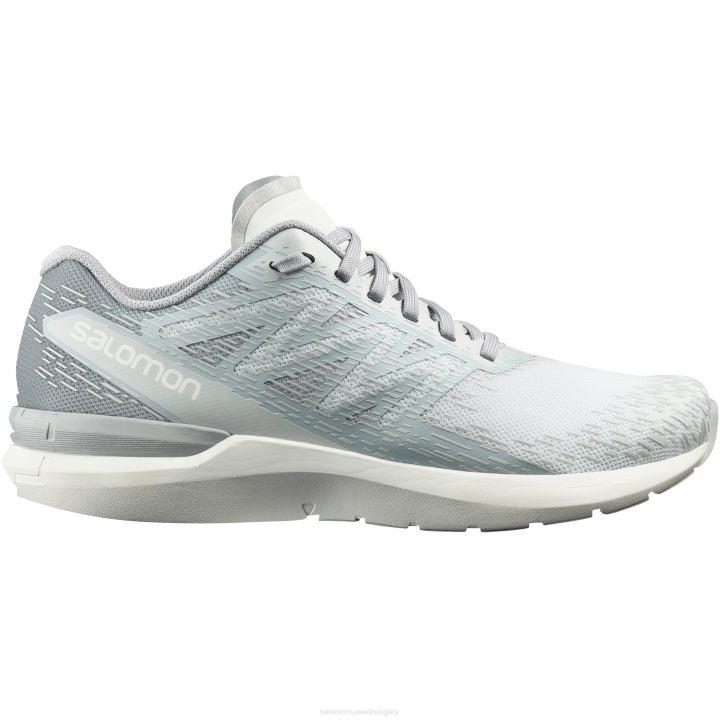 T8841580 Salomon fehér-gyöngykék-kőbánya női futócipő sonic 5 balance white-pearl blue-quarry