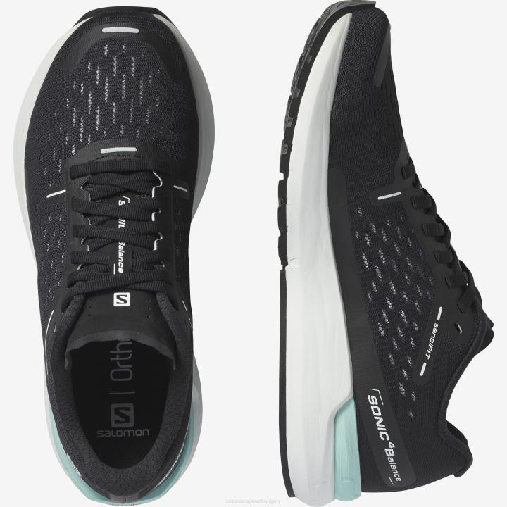 T8842225 Salomon fekete-fehér női futócipő sonic 4 balance fekete-fehér