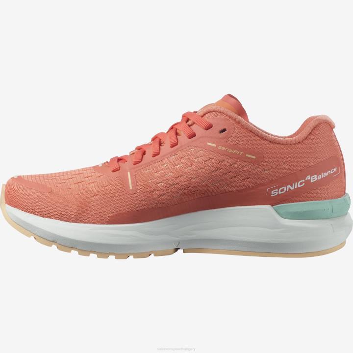 T8842315 Salomon datolyaszilva/fehér/mandulakrém sonic 4 balance női datolyaszilva fehér mandula krém