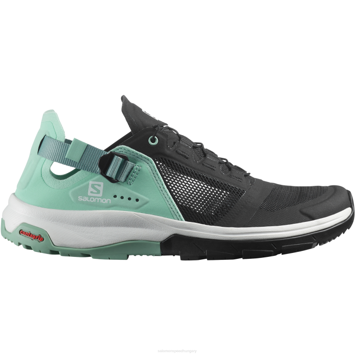 T8841587 Salomon fekete-yucca-gránit zöld női szandál tech amphib 4 fekete-yucca-gránit zöld