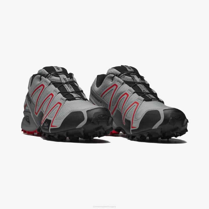 T8842396 Salomon tűzpiros/fekete/emlékmű A speedcross 3 tűzpiros fekete emlékművet tükröz