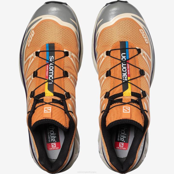 T88464 Salomon sárgabarack buff/dérszürke/bársonyos reggel xt-6 barackos buff