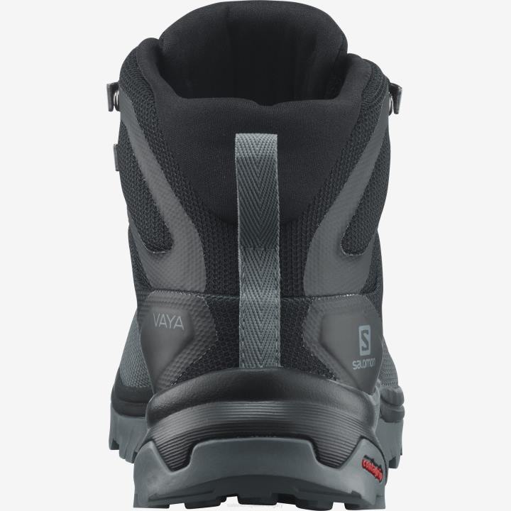 T8841518 Salomon viharos időjárás-fekete-katona női túrabakancs vaya mid gore-tex viharos időjárás-fekete-trooper