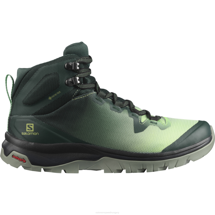 T8841519 Salomon zöld-luc kő-árnyék női túrabakancs vaya mid gore-tex zöld-luc kőárnyék