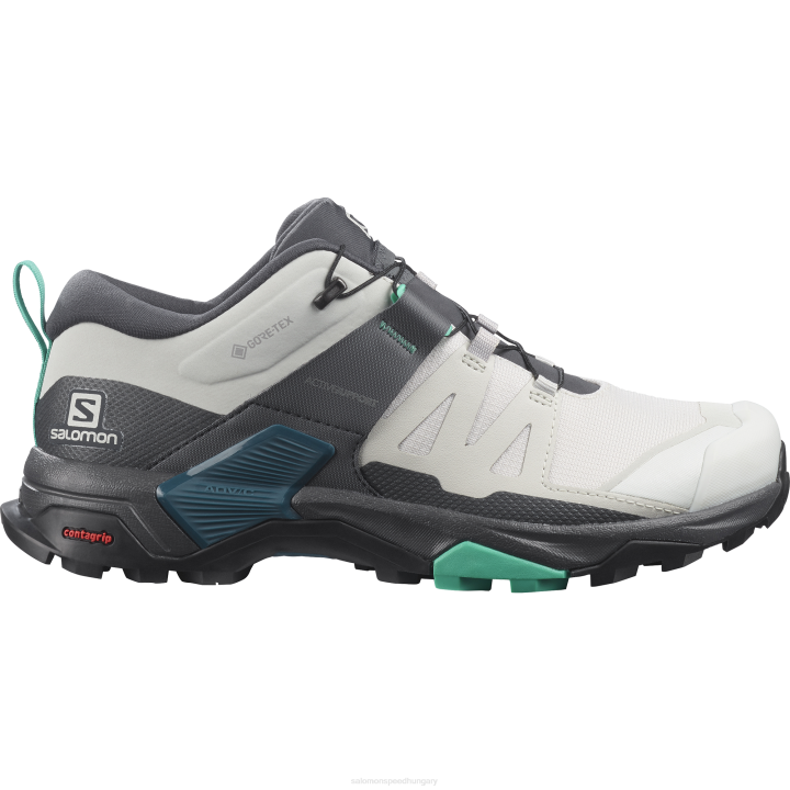 T8841530 Salomon holdkő-ébenfa-menta levél női túracipő x ultra 4 gore-tex holdkő-ébenfa-mentalevél