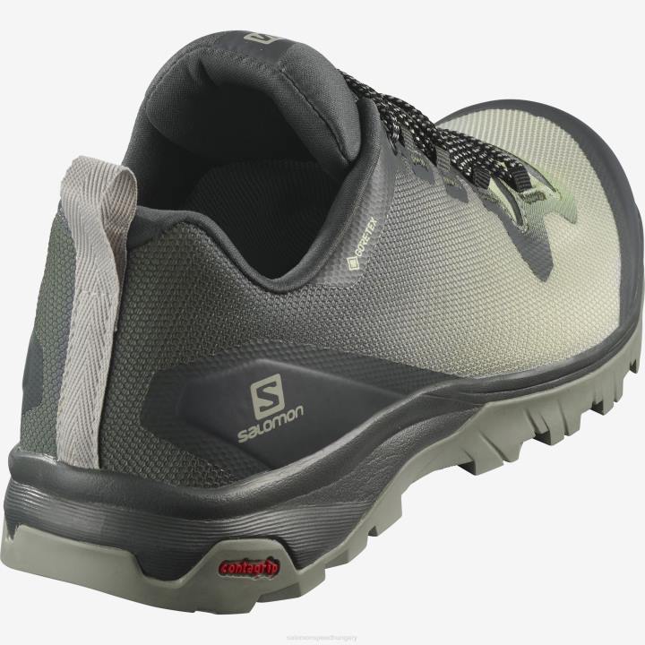 T8841536 Salomon városi sikkes-ásványi szürke-árnyék női túracipő vaya gore-tex urban chic-mineral gray-shadow