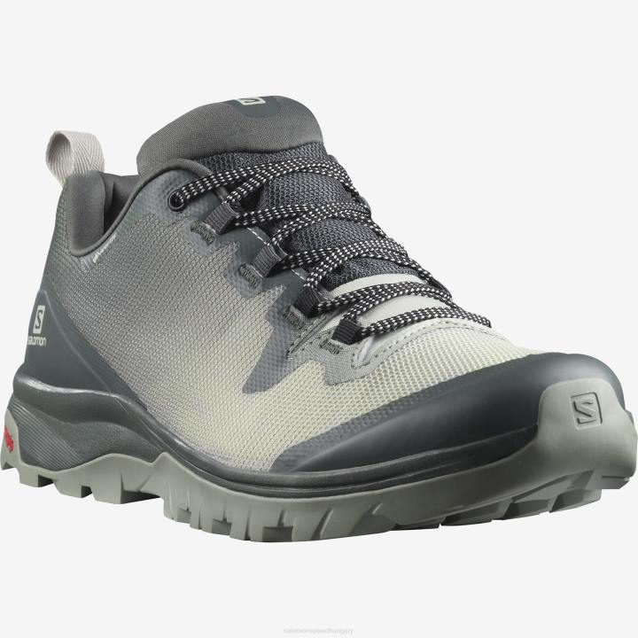 T8841536 Salomon városi sikkes-ásványi szürke-árnyék női túracipő vaya gore-tex urban chic-mineral gray-shadow