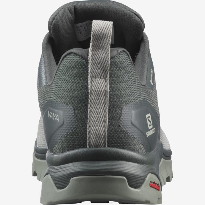 T8841536 Salomon városi sikkes-ásványi szürke-árnyék női túracipő vaya gore-tex urban chic-mineral gray-shadow