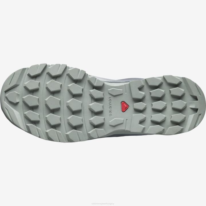 T8841536 Salomon városi sikkes-ásványi szürke-árnyék női túracipő vaya gore-tex urban chic-mineral gray-shadow