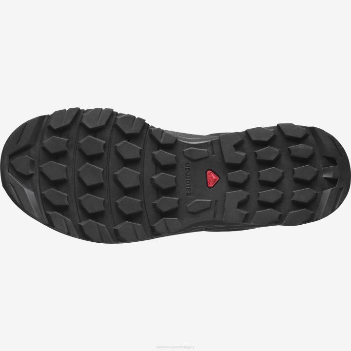 T8841537 Salomon fekete-balzsam zöld női túracipő vaya gore-tex fekete-balzsamzöld