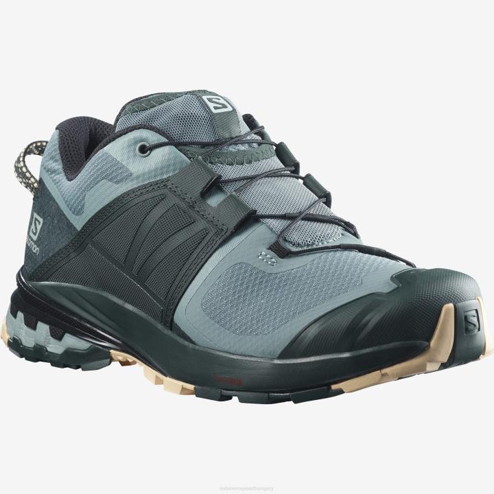 T8842196 Salomon trooper-zöld-mandulás krém női trail futócipő xa wild trooper-zöld-mandulás krém