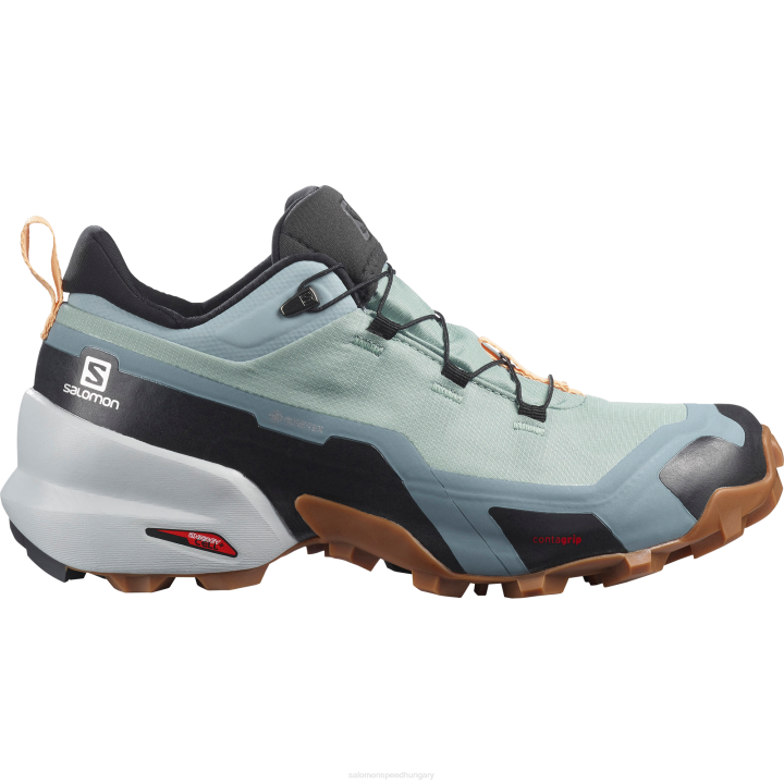 T8842275 Salomon pala-trooper-mandulás krém női túracipő cross hike gore-tex pala-trooper-mandulás krém