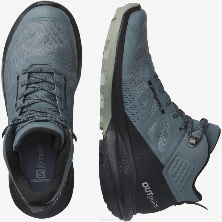 T8842337 Salomon viharos időjárás/fekete/kovácsoltvas outpulse mid gtx női viharos időjárás fekete kovácsoltvas