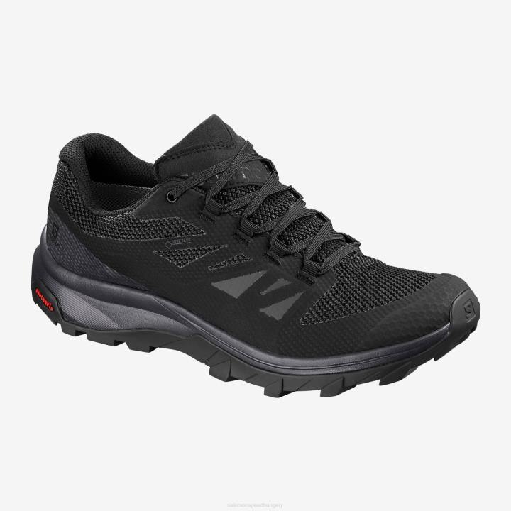 T8842343 Salomon fantom/fekete/mágnes outline gtx cipő női fantom fekete mágnes