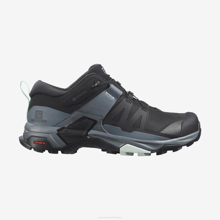 T8842345 Salomon fekete/viharos idő/opálkék x ultra 4 gtx női fekete viharos időjárás opálkék