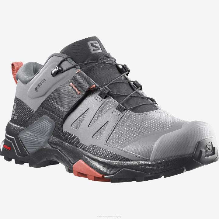 T8842349 Salomon ötvözet/csendes árnyalat/égetett sienna x ultra 4 gtx női ötvözet csendes árnyalatú égetett sienna
