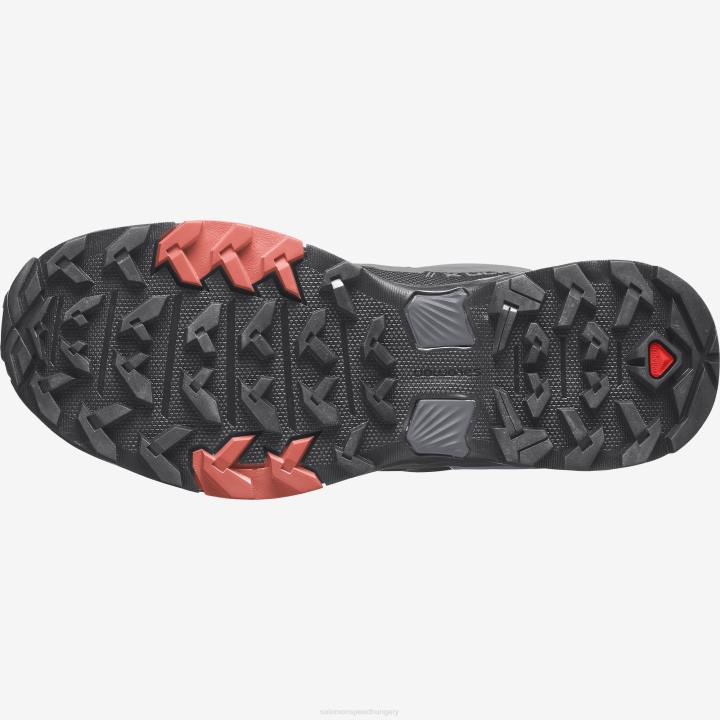 T8842349 Salomon ötvözet/csendes árnyalat/égetett sienna x ultra 4 gtx női ötvözet csendes árnyalatú égetett sienna