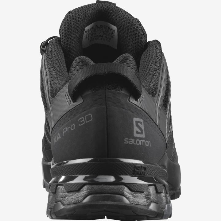T88427 Salomon fekete/fantom/ébenfa xa pro 3d v8 cipő női fekete