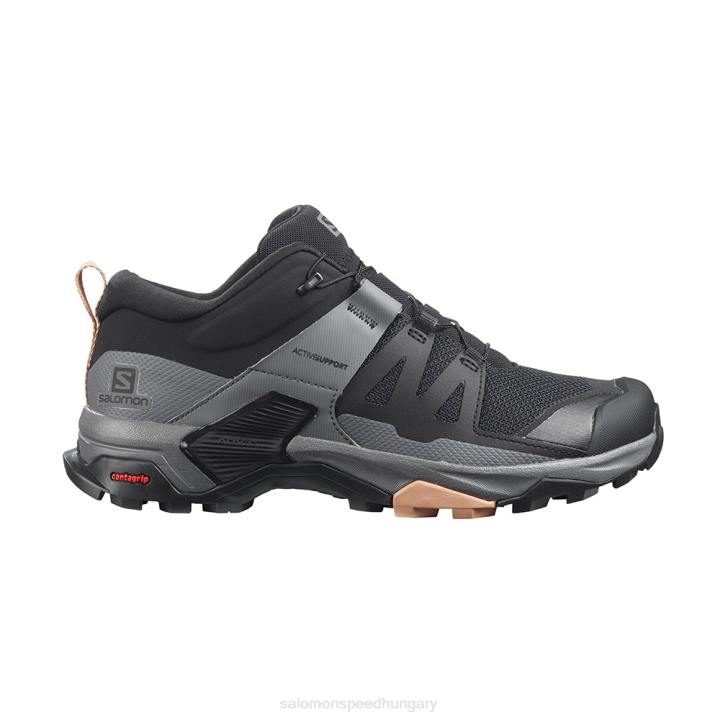 T8843496 Salomon fekete-csendes árnyalat-sirocco x ultra 4 w túracipő fekete-csendes árnyalatú-sirocco