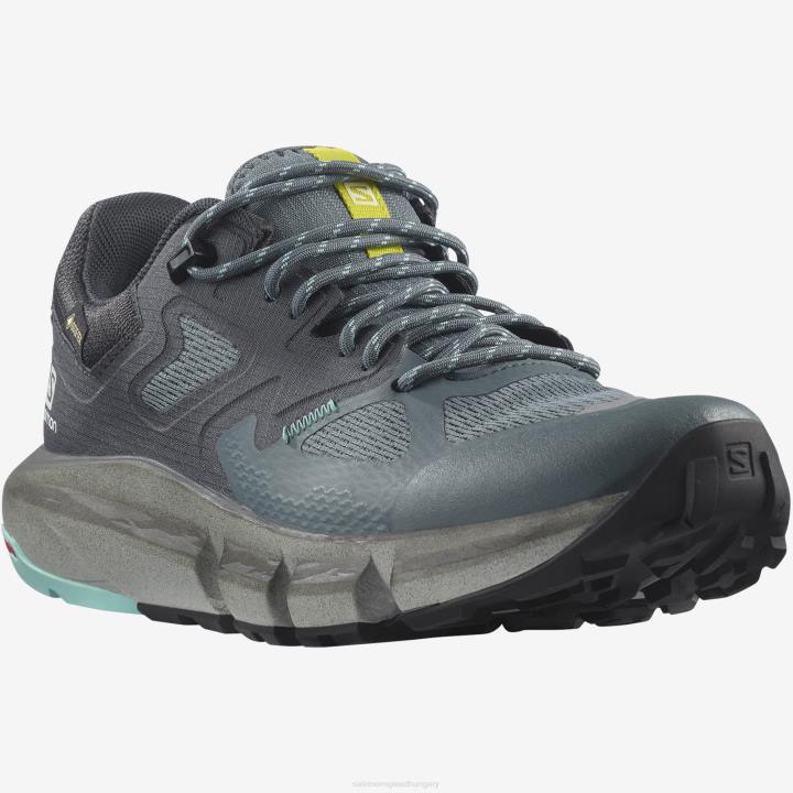 T88438 Salomon viharos időjárás / ébenfa / tanager türkiz jósolják túra gtx női viharos időjárás
