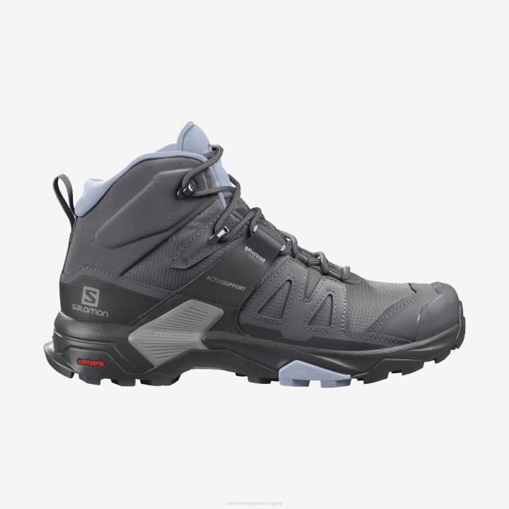 T88447 Salomon mágnes/fekete/zen kék x ultra 4 mid gtx női mágnes