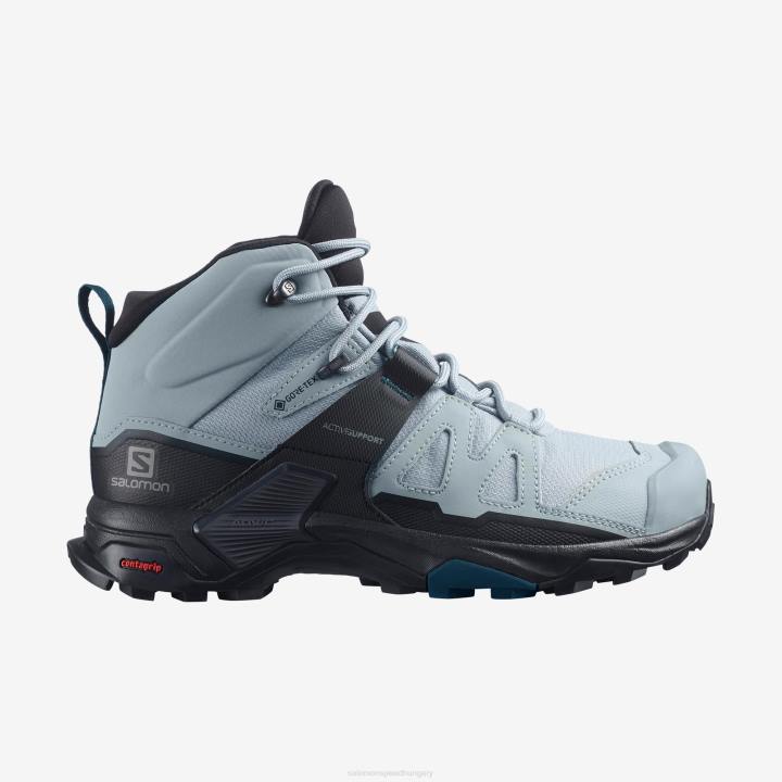 T88448 Salomon kőbánya/fekete/légiókék x ultra 4 közép széles gtx női kőbánya
