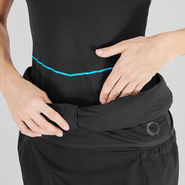 T884123 Salomon fekete s/lab motionfit 360 női kabát fekete
