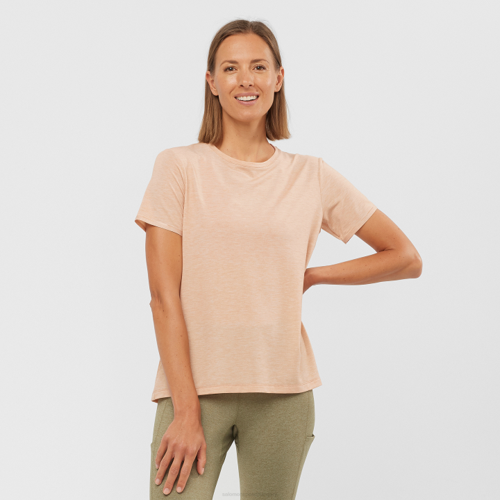 T8841638 Salomon sirokkó női rövid ujjú póló elengedhetetlen tencel sirocco