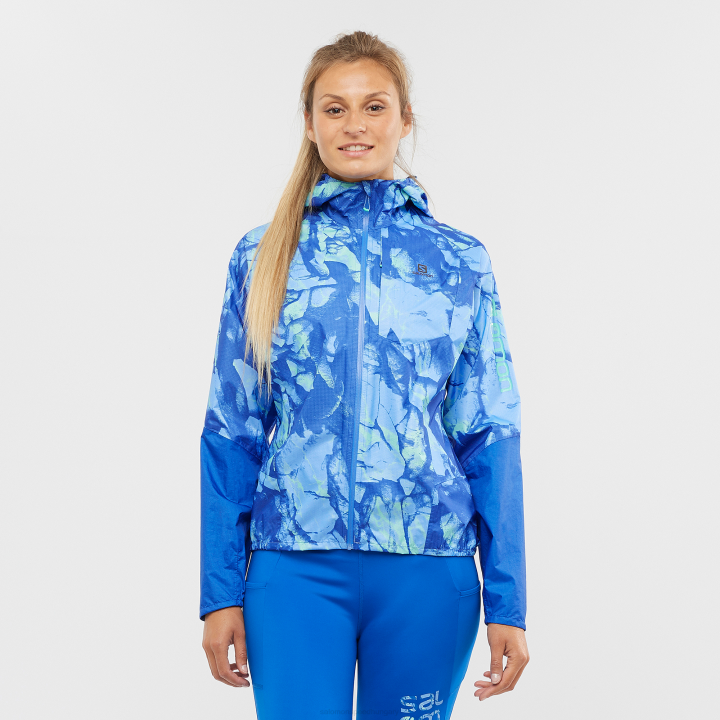 T8841694 Salomon provence-ao-nautical blue női shell kabát bonatti vízálló provence-ao-nautical kék