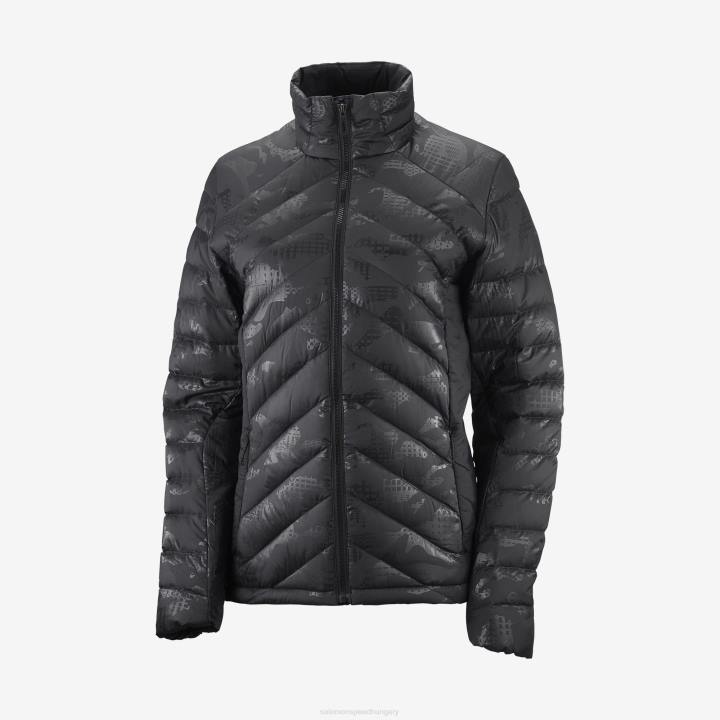 T8841729 Salomon fekete-ő női szigetelt kabát elengedhetetlen xwarm down black-he