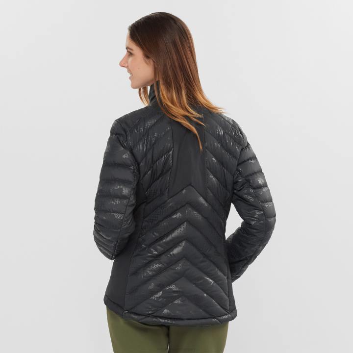 T8841729 Salomon fekete-ő női szigetelt kabát elengedhetetlen xwarm down black-he
