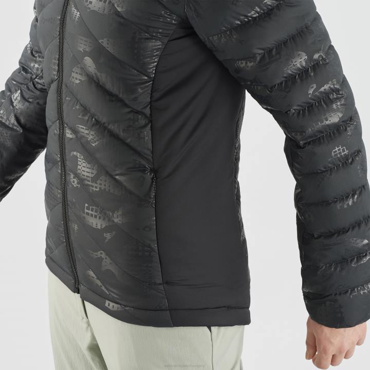 T8841729 Salomon fekete-ő női szigetelt kabát elengedhetetlen xwarm down black-he