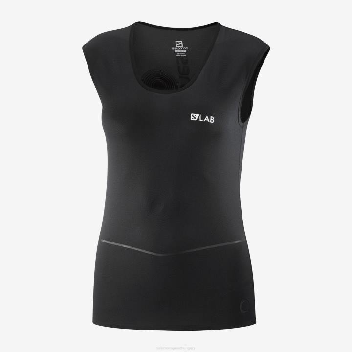 T8842445 Salomon fekete s lab nso sl póló női fekete