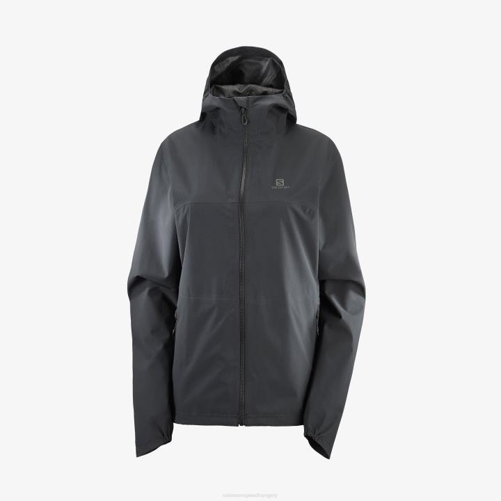 T8843540 Salomon fekete Essential vízálló 2,5 literes fekete kabát
