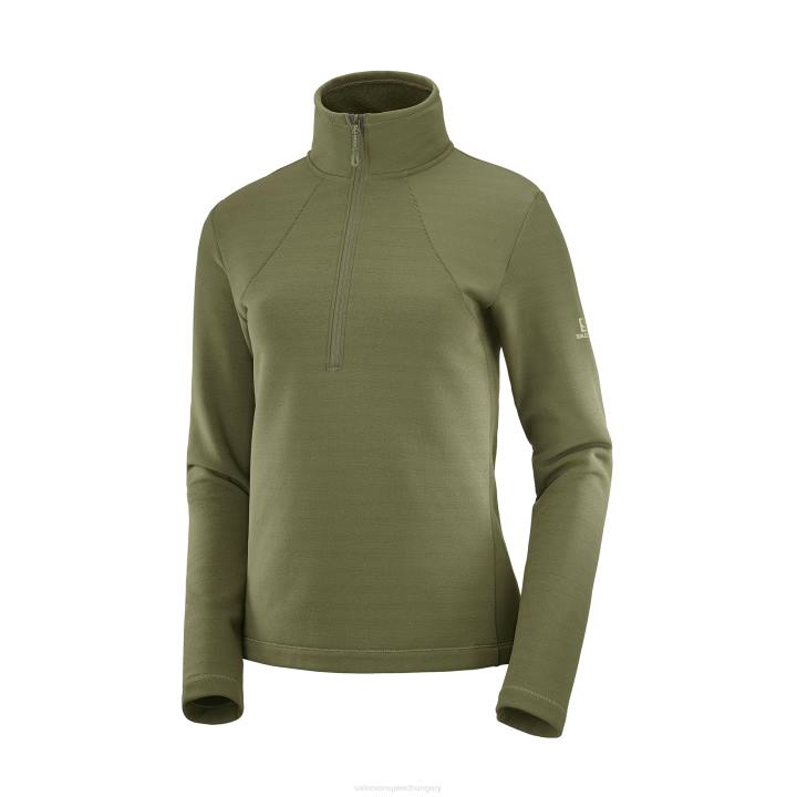 T8843558 Salomon ébenfa / tőkés réce kék / olajbogyó éjszaka átmenet hz midlayer w ébenfa/tőkés réce kék
