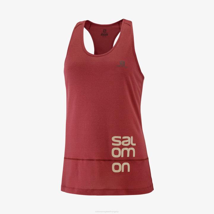 T8843566 Salomon cabernet hanga cross run grafikus tank w cabernet hanga