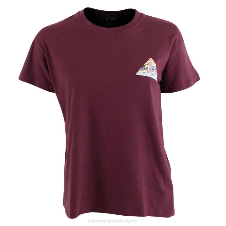 T8843571 Salomon korall/opálkék/borkóstoló túra klub 2021 ss tee w borkóstoló