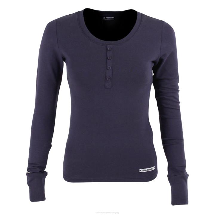 T8843578 Salomon hamu rózsaszín/tejes melanzs/tengerszín starry night ls tee w ash pink/milk melange/navy