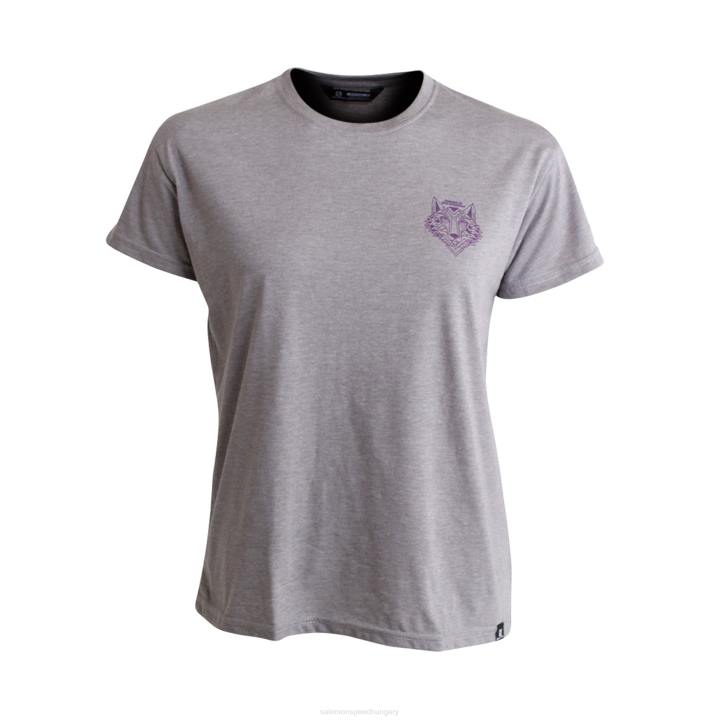 T8843588 Salomon szürke mel wolwespruit ss tee w szürke mel