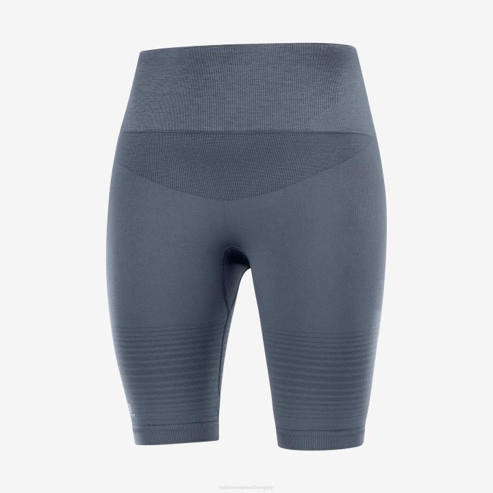 T8841799 Salomon ébenfa női leggings elengedhetetlen mozdulat a varrat nélküli ében