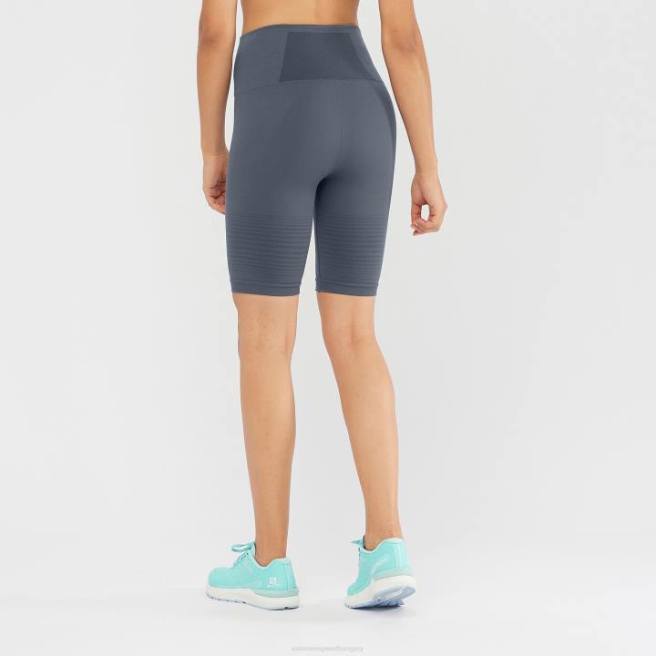 T8841799 Salomon ébenfa női leggings elengedhetetlen mozdulat a varrat nélküli ében